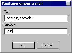 Anonymous eMail